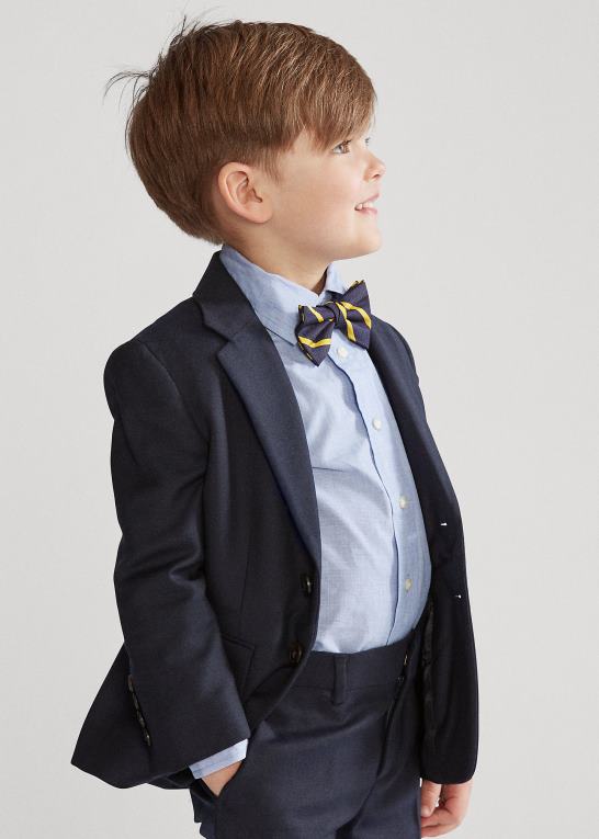 flåde børn Ralph Lauren polo letvægts ulddragt Z426B6444