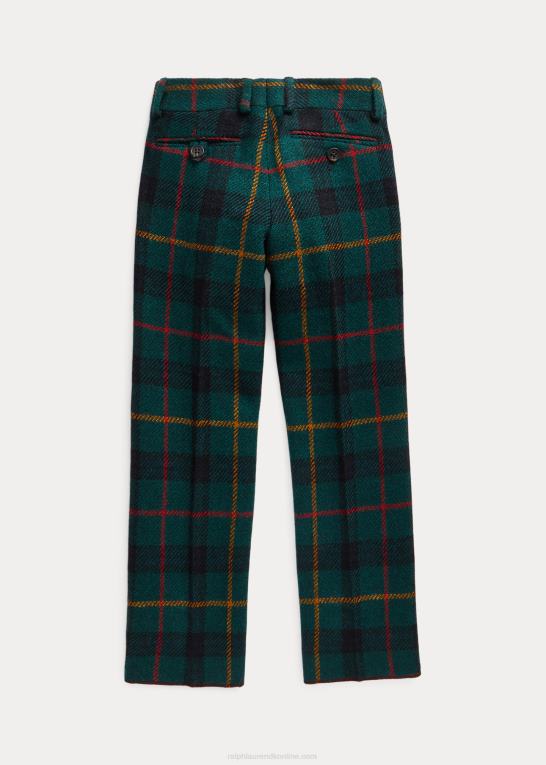 grøn blå/rød talg de børn Ralph Lauren plaid jakkesæt i uld Z426B5889