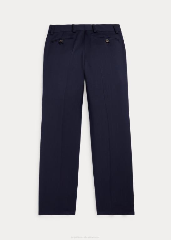 klassisk flåde børn Ralph Lauren bukser i uldtwill Z426B5869