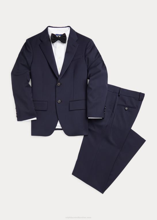 klassisk flåde børn Ralph Lauren polo uld twill dragt Z426B6246