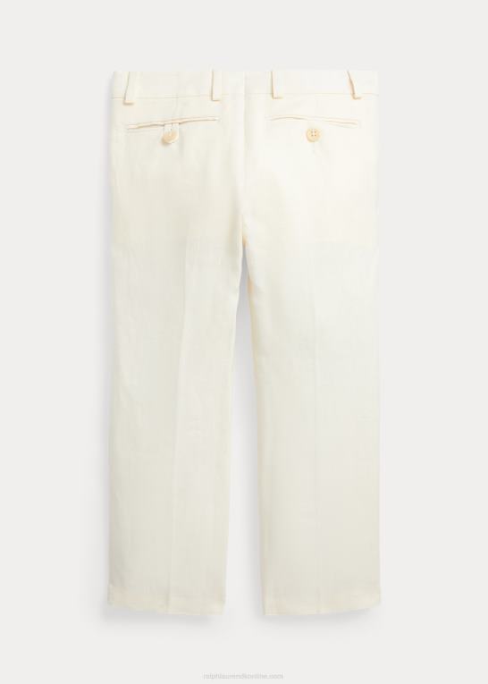 let creme børn Ralph Lauren bukser i linned Z426B5813
