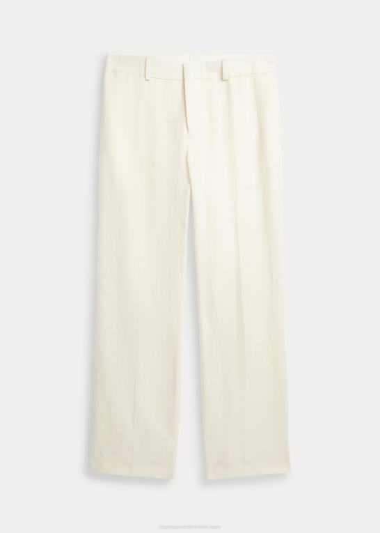 let creme børn Ralph Lauren bukser i linned Z426B9858
