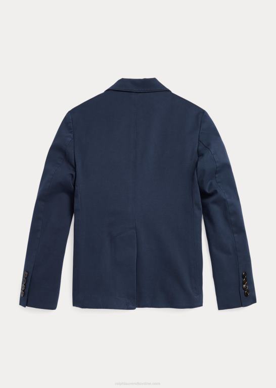lys flåde børn Ralph Lauren stræk chino jakkesæt Z426B6251