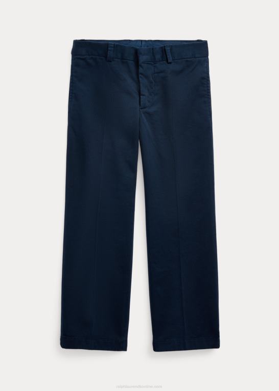 lys flåde børn Ralph Lauren strækbukser med chino-jakkesæt Z426B5669