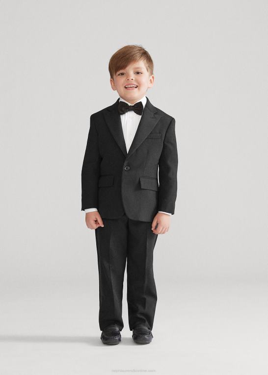 sort børn Ralph Lauren uld barathea smoking Z426B5707