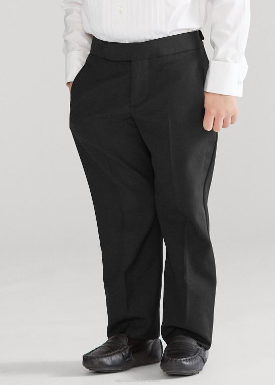 sort børn Ralph Lauren uld barathea smoking Z426B5707