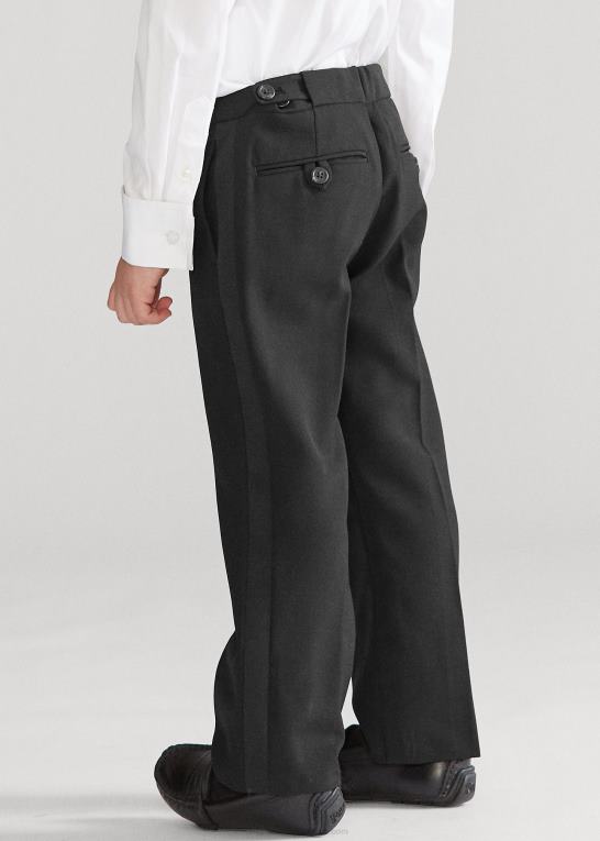 sort børn Ralph Lauren uld barathea smoking Z426B5707