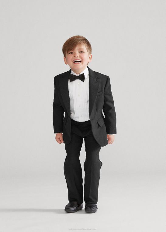 sort børn Ralph Lauren uld barathea smoking Z426B5707