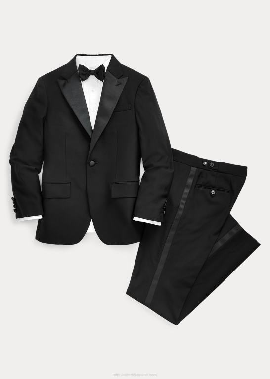 sort børn Ralph Lauren uld barathea smoking Z426B6006