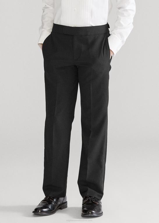 sort børn Ralph Lauren uld barathea smoking Z426B6006