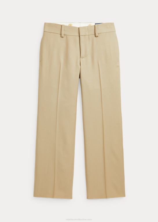 tan børn Ralph Lauren bukser i uldtwill Z426B5870