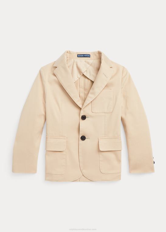 tan børn Ralph Lauren stræk chino jakkesæt Z426B5872