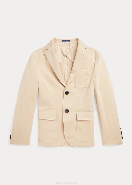 tan børn Ralph Lauren stræk chino jakkesæt Z426B6250