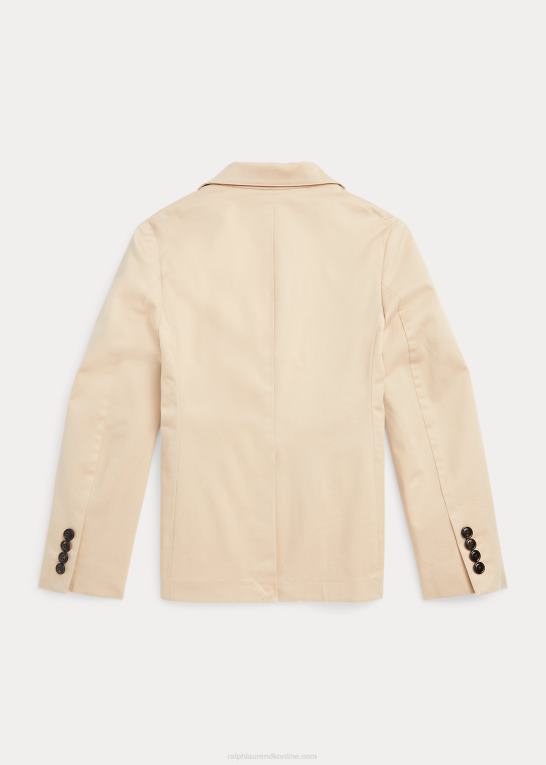 tan børn Ralph Lauren stræk chino jakkesæt Z426B6250