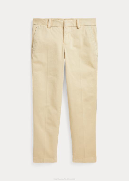 tan børn Ralph Lauren strækbukser med chino-jakkesæt Z426B5668