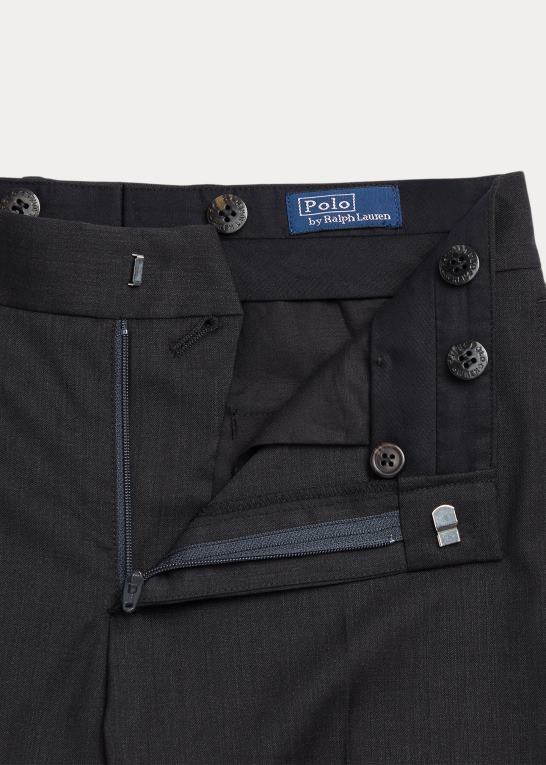 trækul børn Ralph Lauren bukser i uldtwill Z426B6247