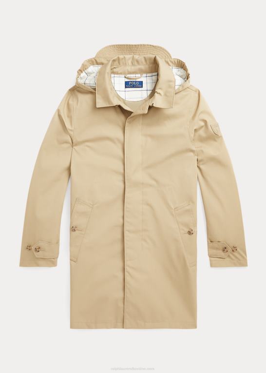 børn Ralph Lauren vandafvisende vandrefrakke i twill Z426B6619