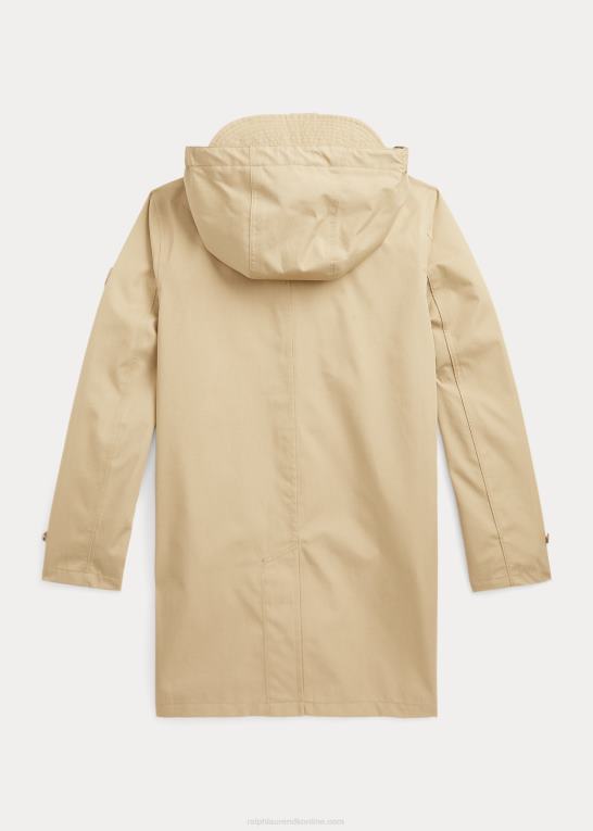 børn Ralph Lauren vandafvisende vandrefrakke i twill Z426B6619
