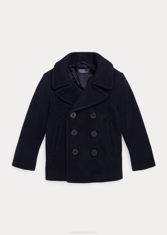 rl flåde børn Ralph Lauren uldblandet peacoat Z426B5862