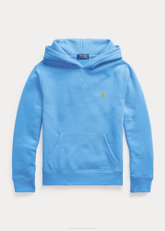 havneø blå børn Ralph Lauren fleece hættetrøje Z426B6204