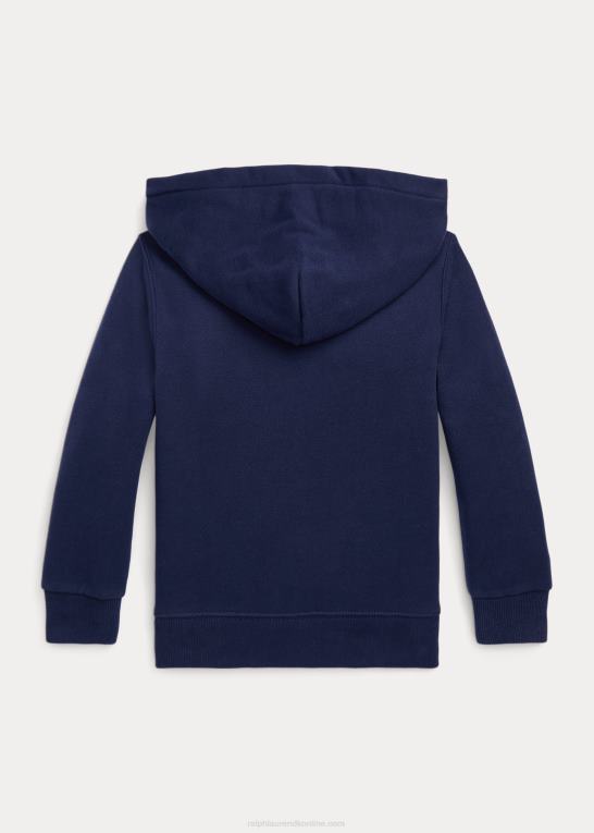 krydstogtflåde børn Ralph Lauren ombre big pony fleece hættetrøje Z426B6520
