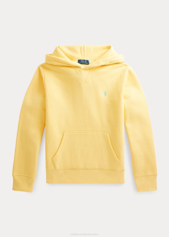 majs gul børn Ralph Lauren fleece hættetrøje Z426B6205