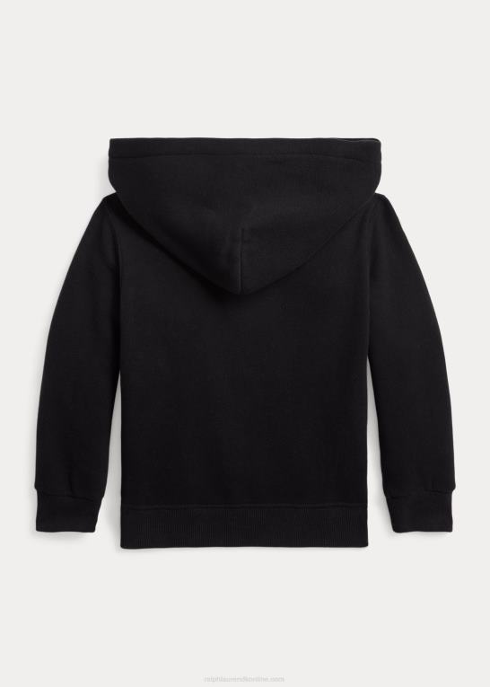 sort børn Ralph Lauren månenytår polobjørn hættetrøje Z426B6439
