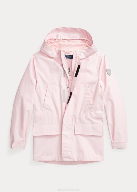 antydning af pink børn Ralph Lauren p-lag 1 brugsvandafvisende jakke Z426B6009