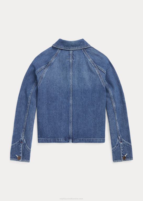 arpina vask børn Ralph Lauren denim chore jakke Z426B7616