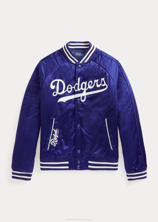 boston royal/hvid børnpolo ralph lauren dodgers jakke Z426B6295