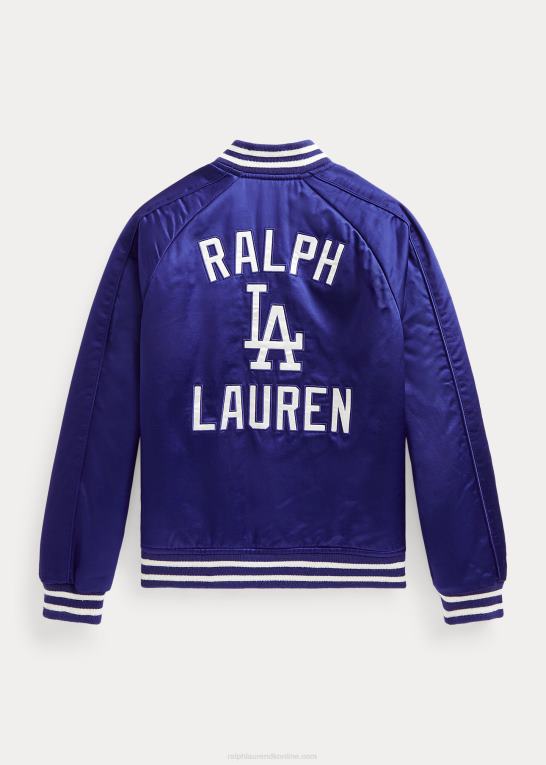 boston royal/hvid børnpolo ralph lauren dodgers jakke Z426B6295