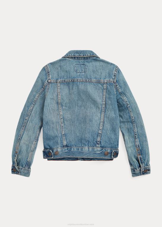 dafnie vask børn Ralph Lauren denim trucker jakke Z426B6972