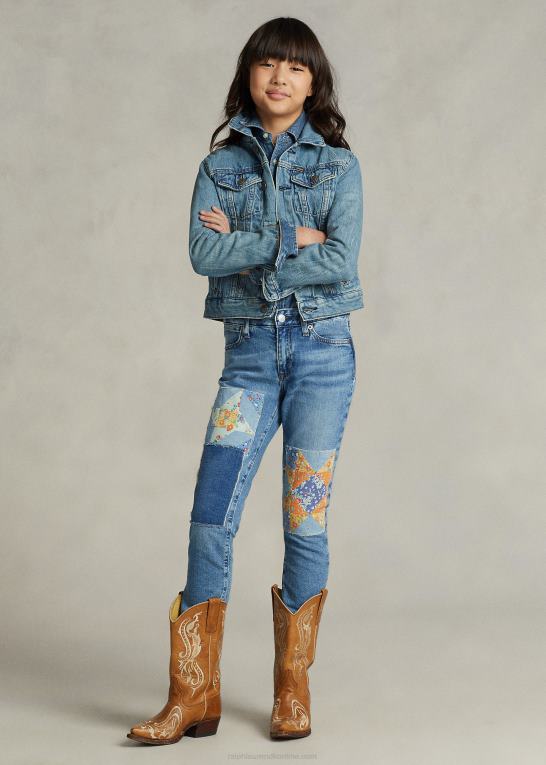 dafnie vask børn Ralph Lauren denim trucker jakke Z426B6972