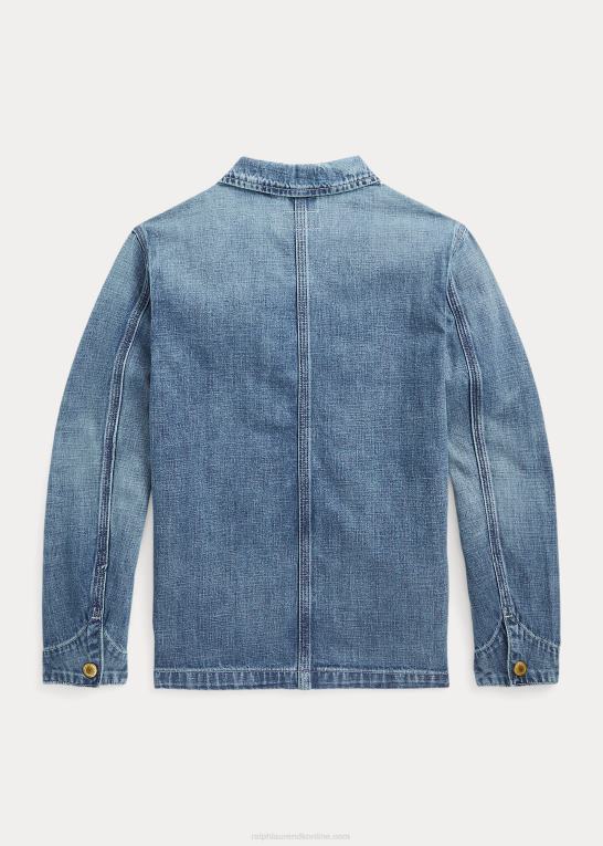 gannon vask børn Ralph Lauren denimjakke i bomuld Z426B6591