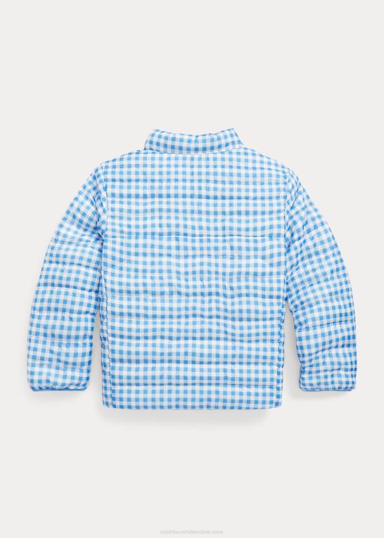 gingham multi børn Ralph Lauren p-lags 2 vendbar jakke Z426B6477