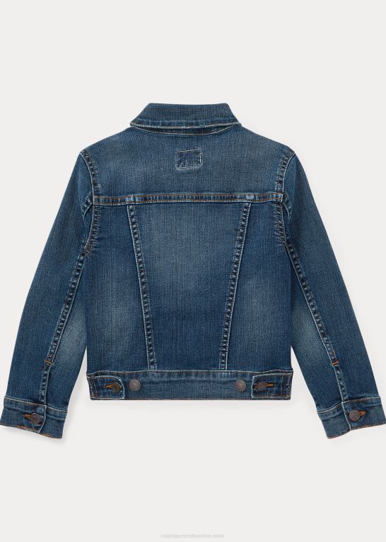 marcella vask børn Ralph Lauren denim trucker jakke Z426B7484
