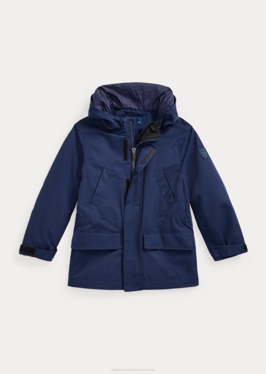 newport flåde børn Ralph Lauren p-lag 1 brugsvandafvisende jakke Z426B5657