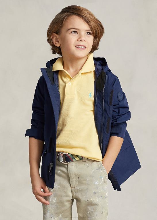 newport flåde børn Ralph Lauren p-lag 1 brugsvandafvisende jakke Z426B5657