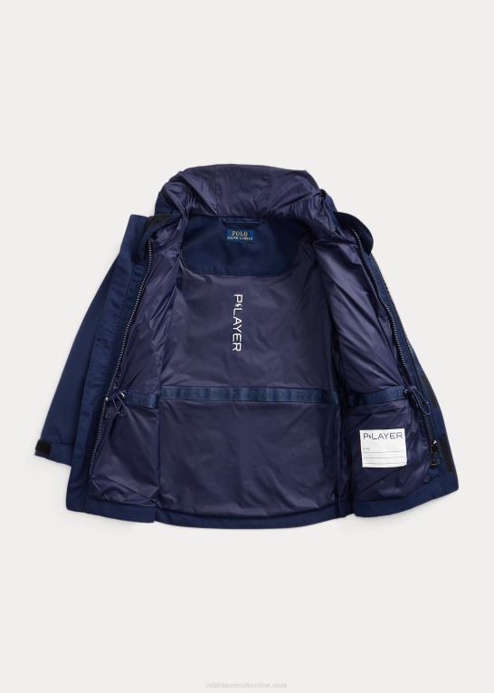 newport flåde børn Ralph Lauren p-lag 1 brugsvandafvisende jakke Z426B5657