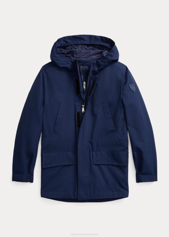 newport flåde børn Ralph Lauren p-lag 1 brugsvandafvisende jakke Z426B6008