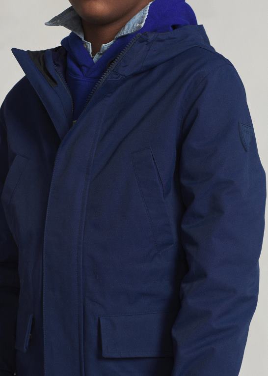 newport flåde børn Ralph Lauren p-lag 1 brugsvandafvisende jakke Z426B6008