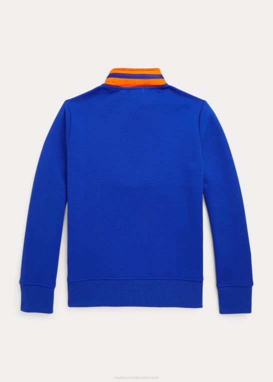 safir stjerne/orange børn Ralph Lauren vandafvisende dobbeltstrikket jakke Z426B6677