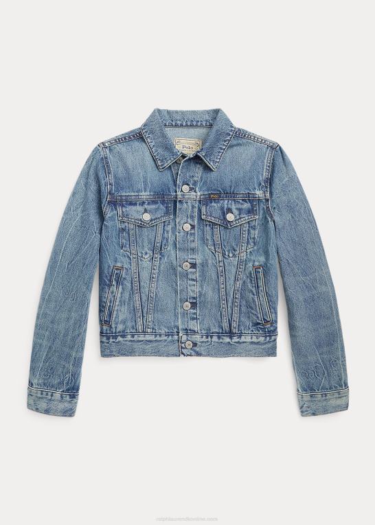 timmons vask børn Ralph Lauren denim trucker jakke Z426B6652