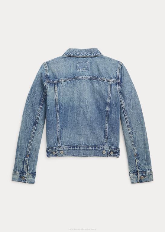 timmons vask børn Ralph Lauren denim trucker jakke Z426B6652