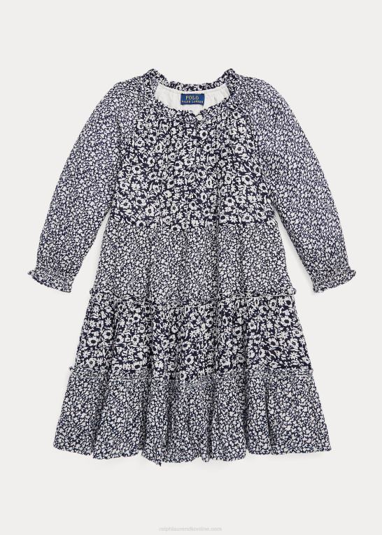 chloe/camille blomstret børn Ralph Lauren blomstret, lagdelt gazekjole Z426B7458