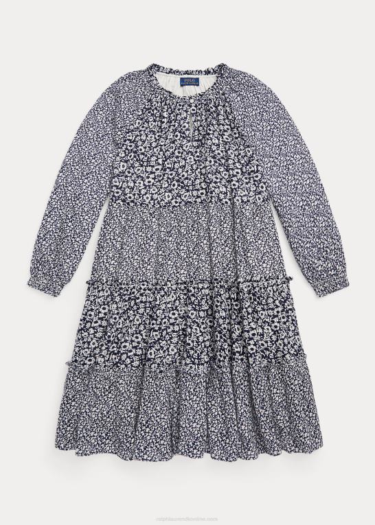 chloe/camille blomstret børn Ralph Lauren blomstret, lagdelt gazekjole Z426B7609