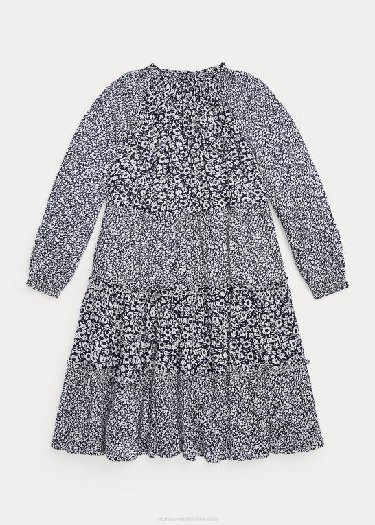 chloe/camille blomstret børn Ralph Lauren blomstret, lagdelt gazekjole Z426B7609