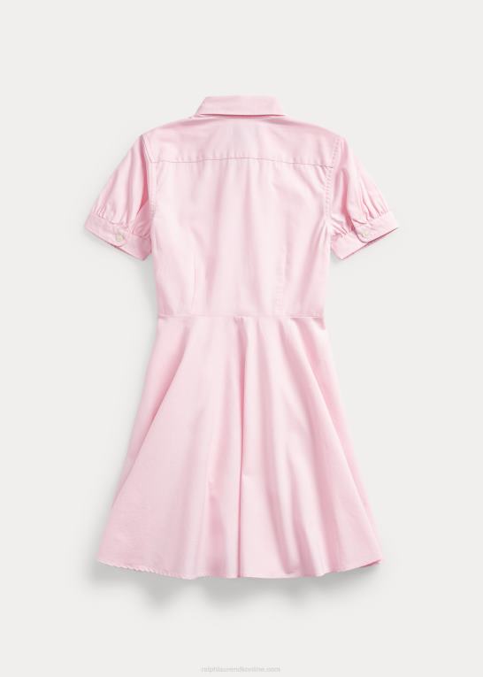 deco pink børn Ralph Lauren oxford skjortekjole i bomuld Z426B7235