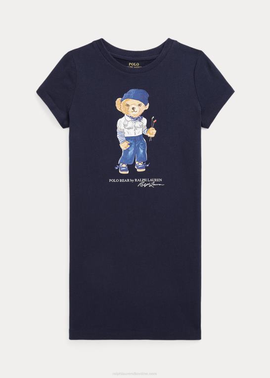 jægerflåde børn Ralph Lauren polo bear t-shirt i bomuldsjersey Z426B7403