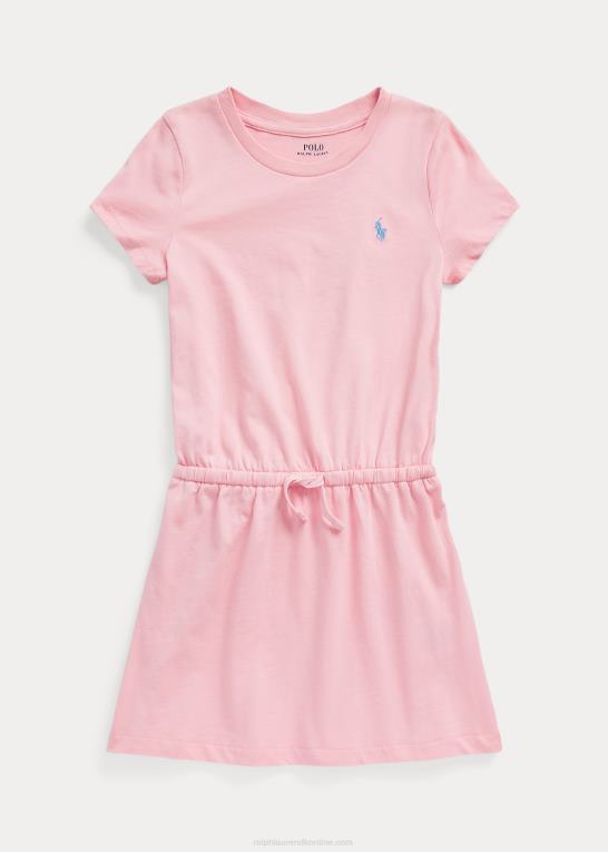 karmel pink børn Ralph Lauren t-shirt i bomuldsjersey Z426B7355
